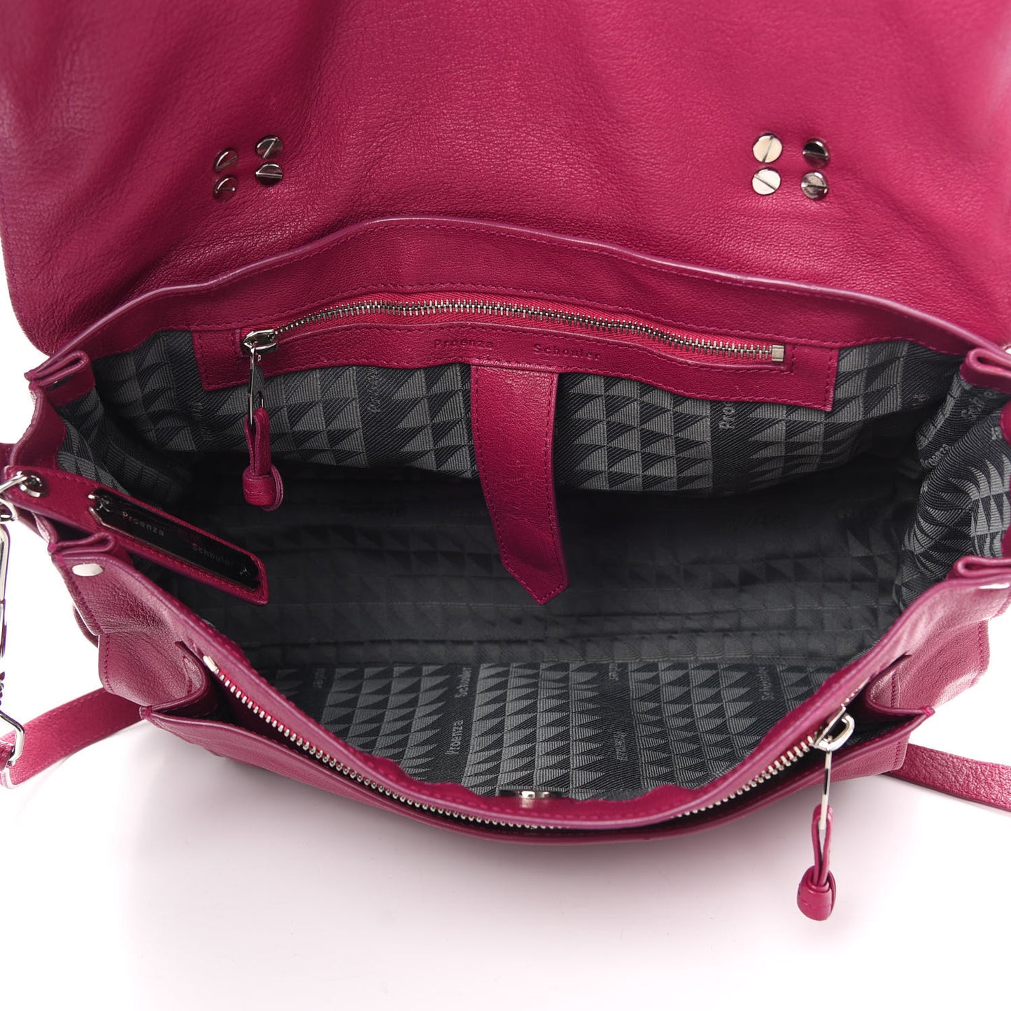 Lambskin Medium PS1 Satchel Fleur De Lys