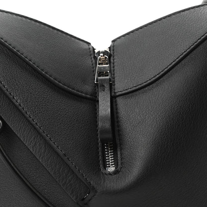 Loewe Soft Grained Calfskin Compact Hammock Shoulder Bag Black 8 of 10