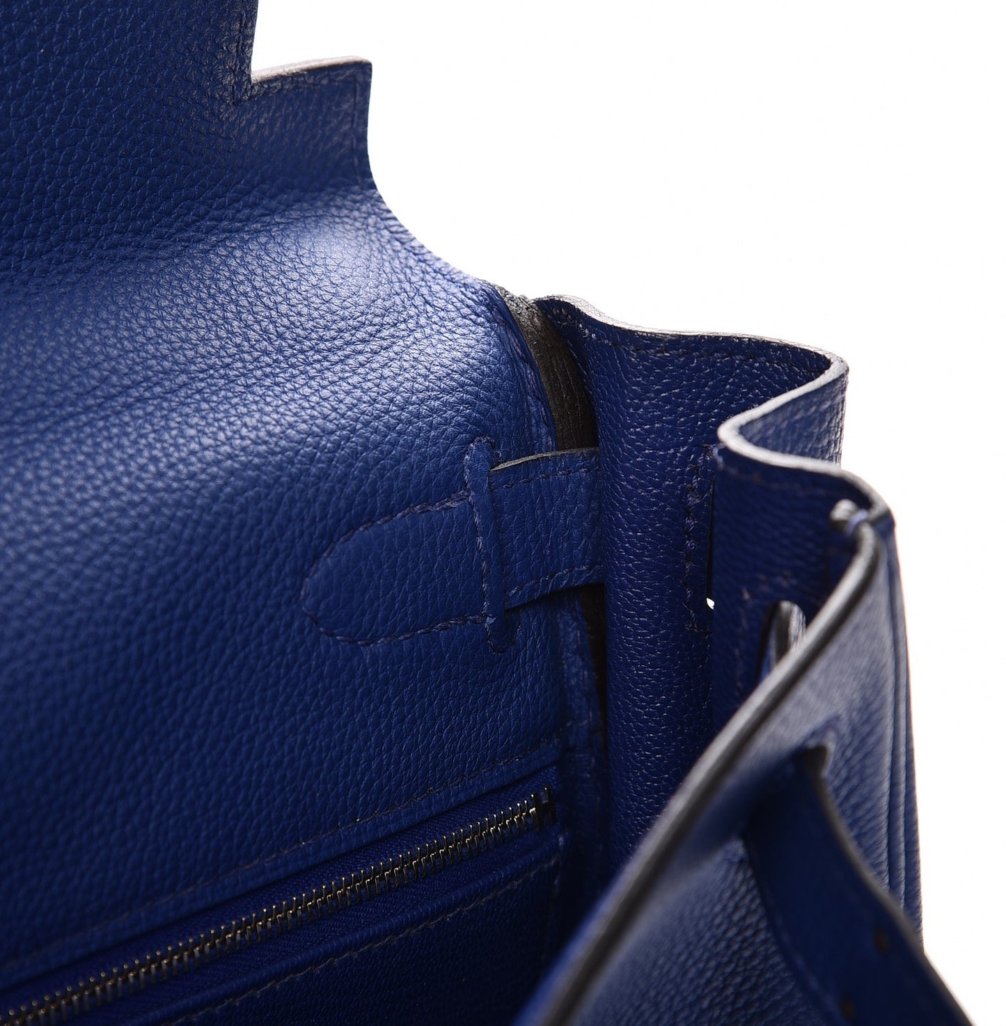 Togo Kelly Retourne 28 Bleu Electrique