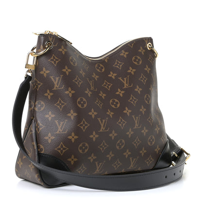 Louis Vuitton Monogram Odeon MM Black 3 of 8
