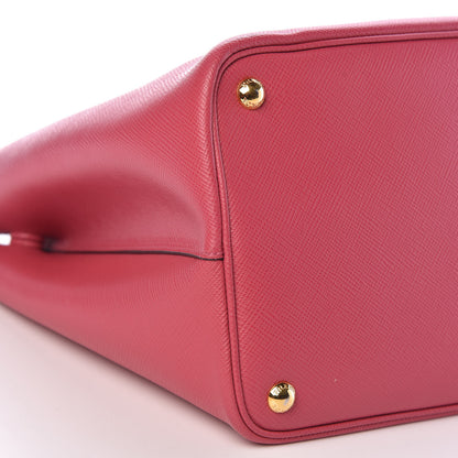 Prada Saffiano Cuir Large Double Bag Tamaris 7 of 11