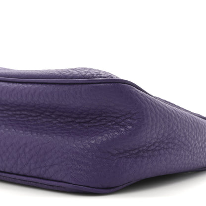 Prada Vitello Daino Pochette Bag Viola 8 of 9
