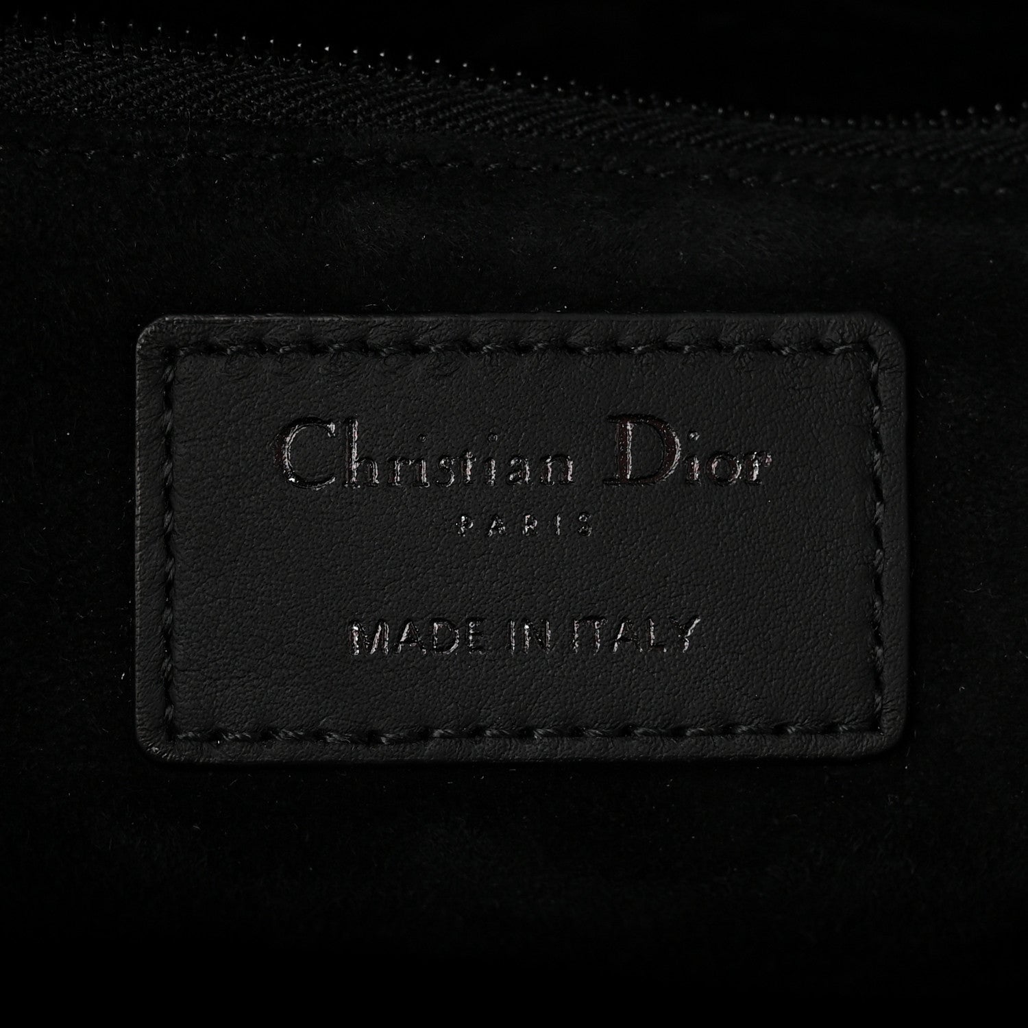 Christian Dior Ultra Matte Calfskin Cannage Large Lady Dior Black 6 of 12