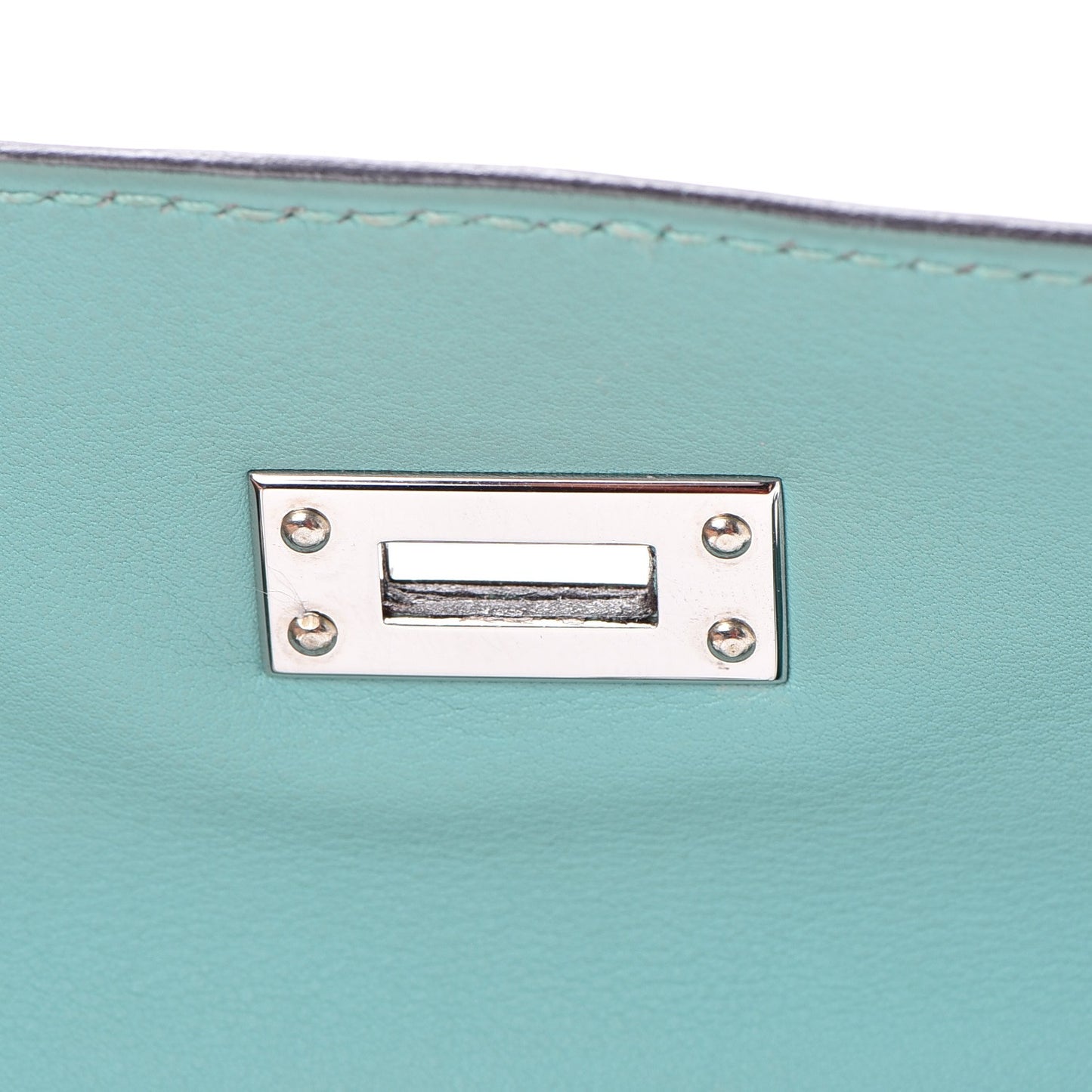 Swift Kelly Pochette Clutch Bleu Atoll