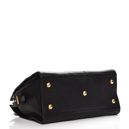 Saint Laurent Sheepskin Small Cabas ChYc Black 5 of 9