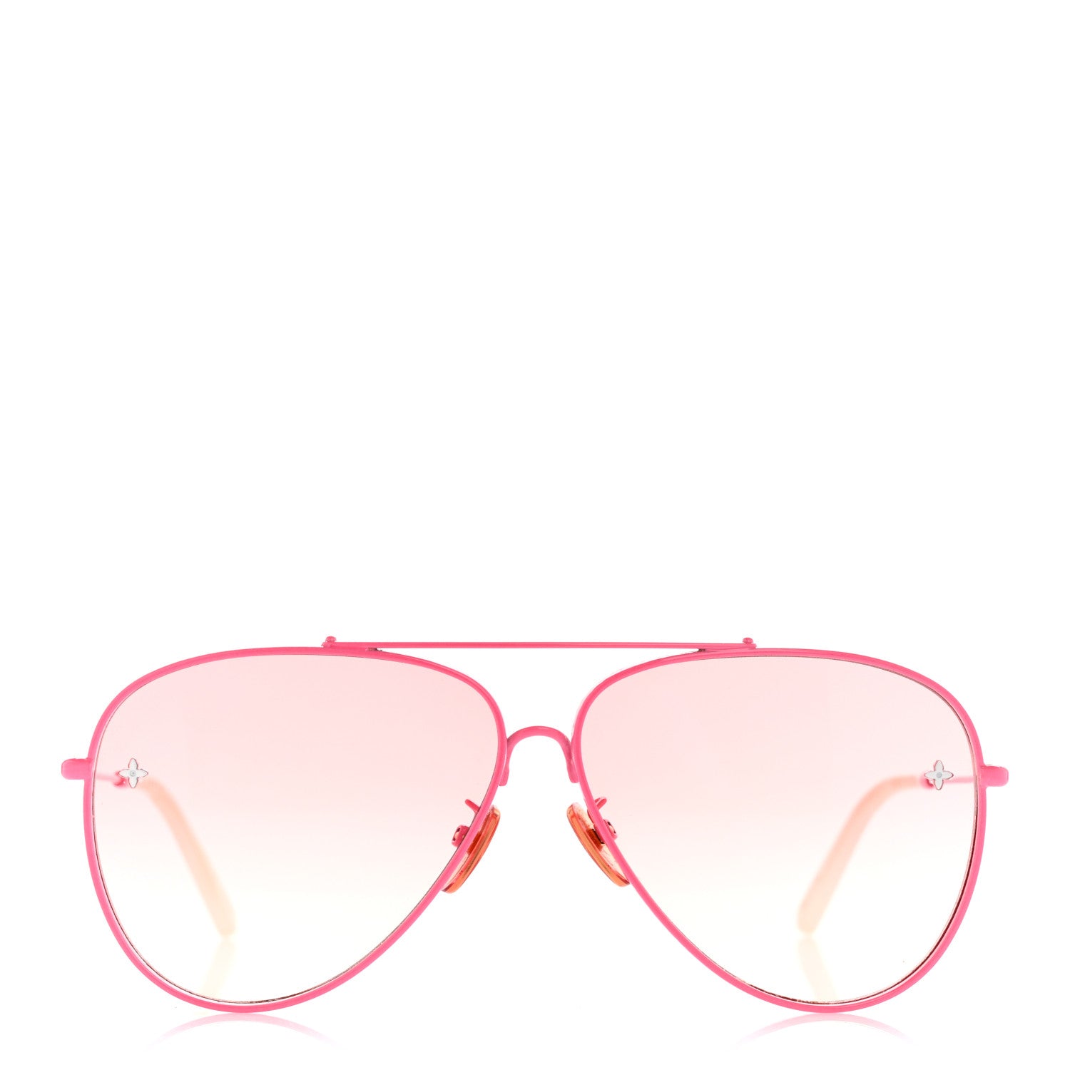 Louis Vuitton LV Aviator Sunglasses Z1731U Pink 2 of 7