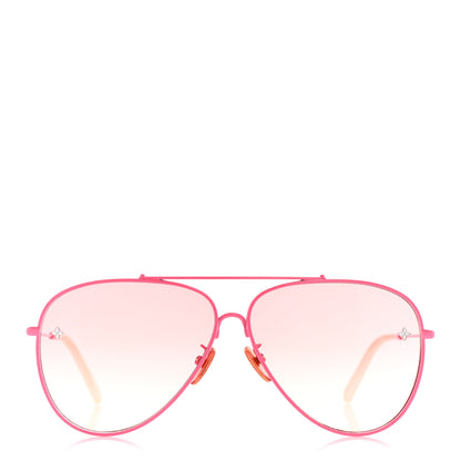 Louis Vuitton LV Aviator Sunglasses Z1731U Pink 2 of 7