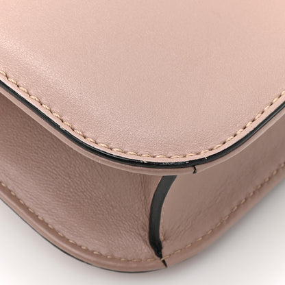 Valentino Garavani Vitello Small Glam Lock Rockstud Flap Poudre 13 of 14