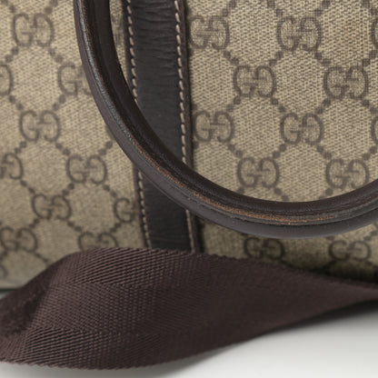 Gucci GG Plus Monogram Medium Carry On Duffle Dark Brown 14 of 19