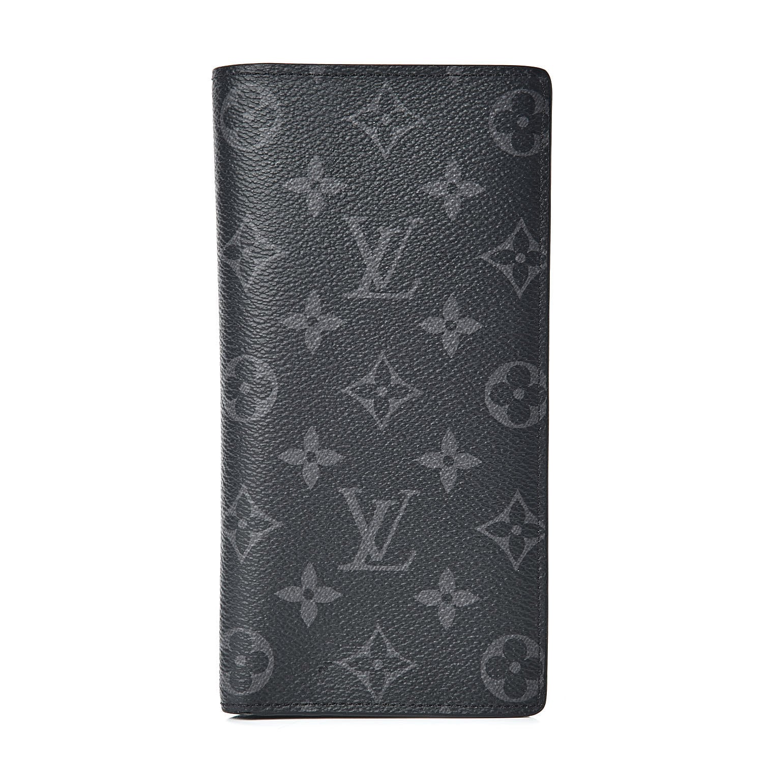 Louis Vuitton Monogram Eclipse Brazza Wallet 1 of 6