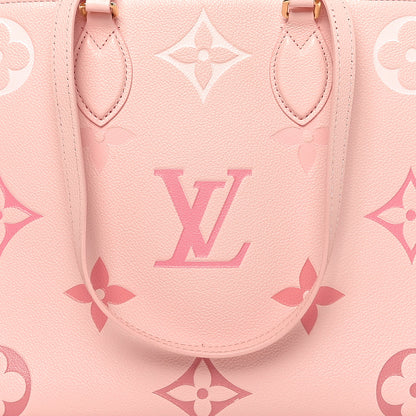 Louis Vuitton Empreinte Monogram Giant Onthego MM Degrade Rose 7 of 9