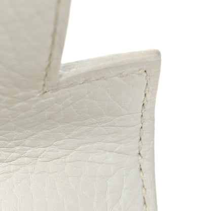 Hermes Taurillon Clemence Kelly Retourne 32 White 11 of 14