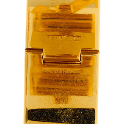Hermes Enamel Wide Clic Clac H Bracelet PM Black 4 of 5
