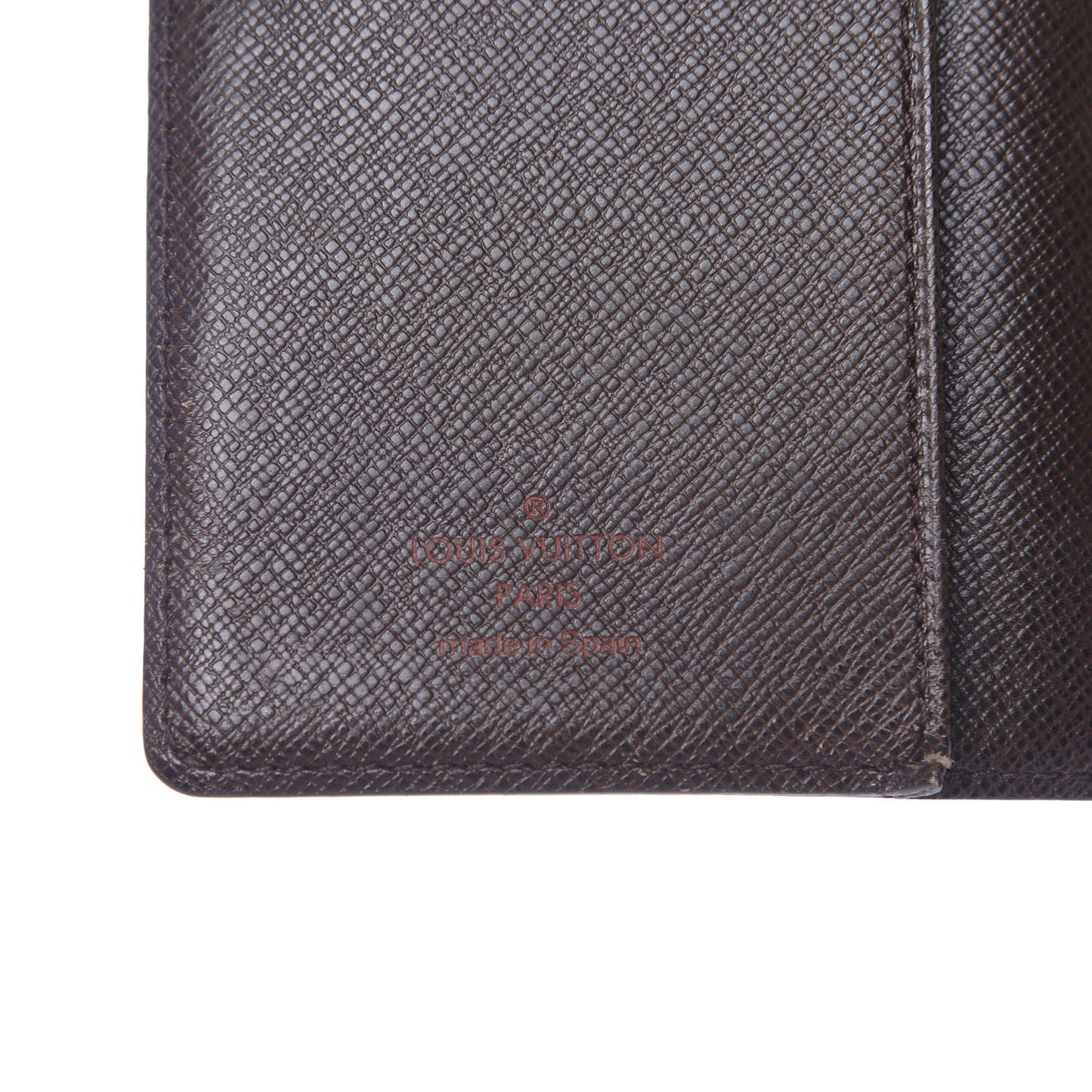 Damier Ebene Small Ring Agenda Cover
