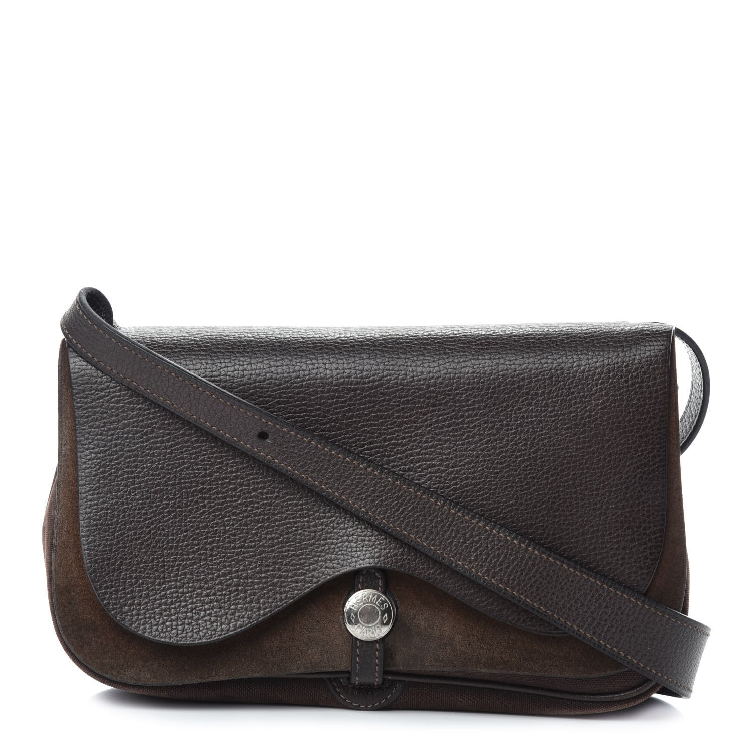 Hermes Vache Liegee Toile Sac Colorado PM Ebene 1 of 14