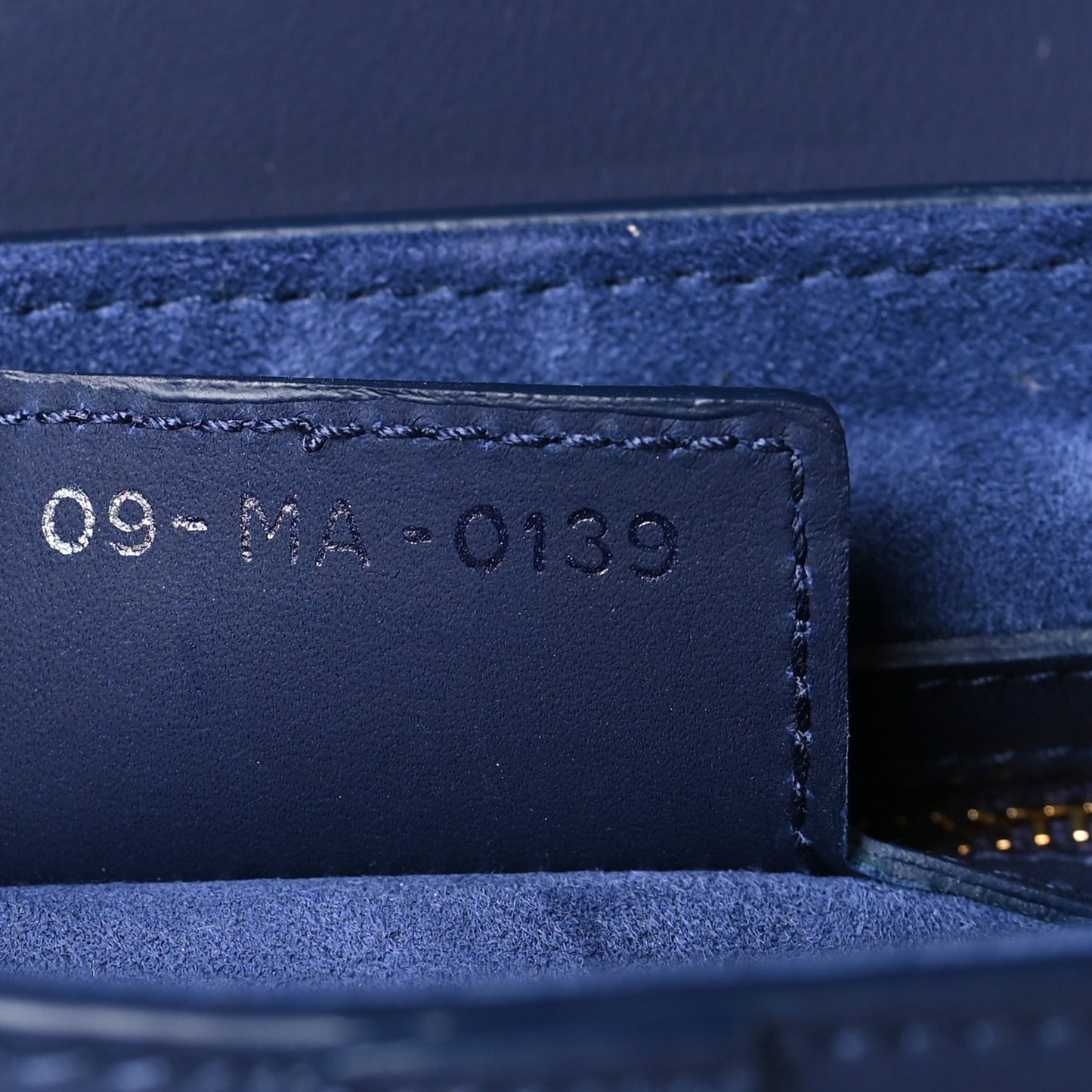 Ultra Matte Calfskin Saddle Bag Blue