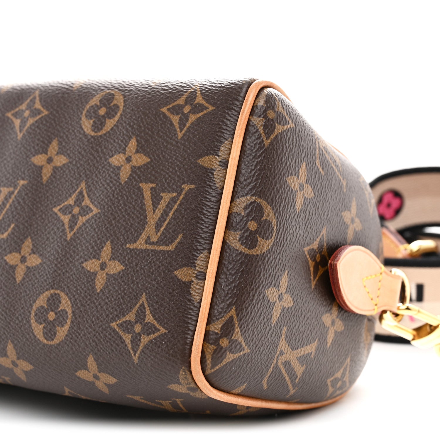 Louis Vuitton Monogram Speedy Bandouliere 20 Black 1863834