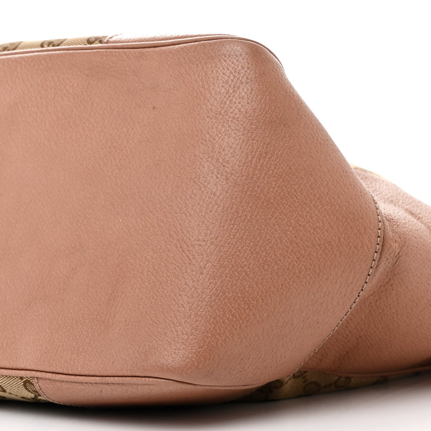 Monogram Medium Bree Zippered Tote Beige Dark Cipria