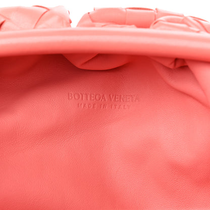 Bottega Veneta Nappa Maxi Intrecciato The Pouch Oversized Clutch Peach 6 of 9