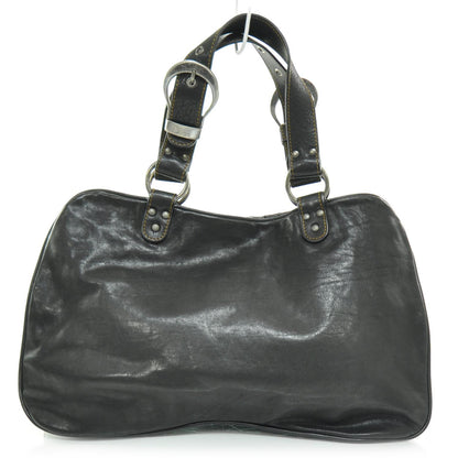 Christian Dior Leather Gaucho Dark Brown 4 of 10