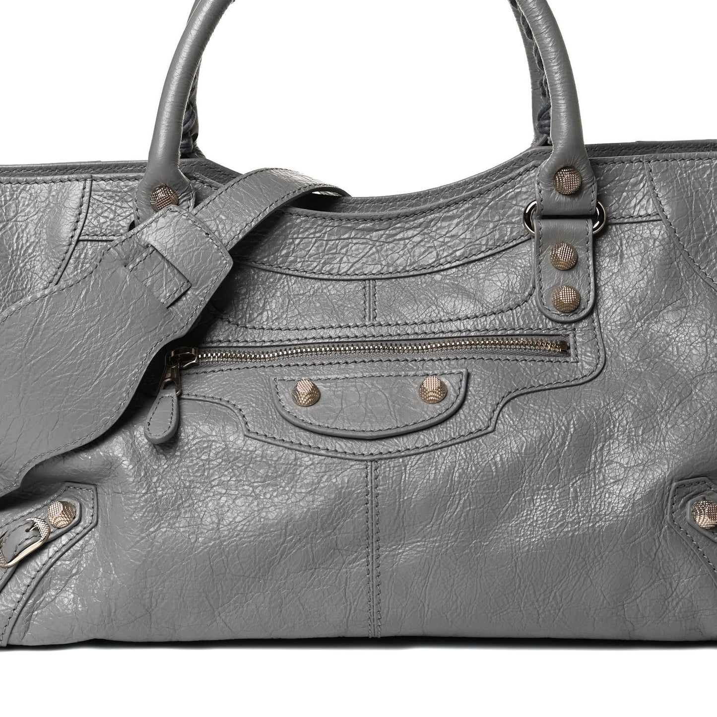 Agneau Giant 12 Gold Hardware Part Time Gris Haussmannien