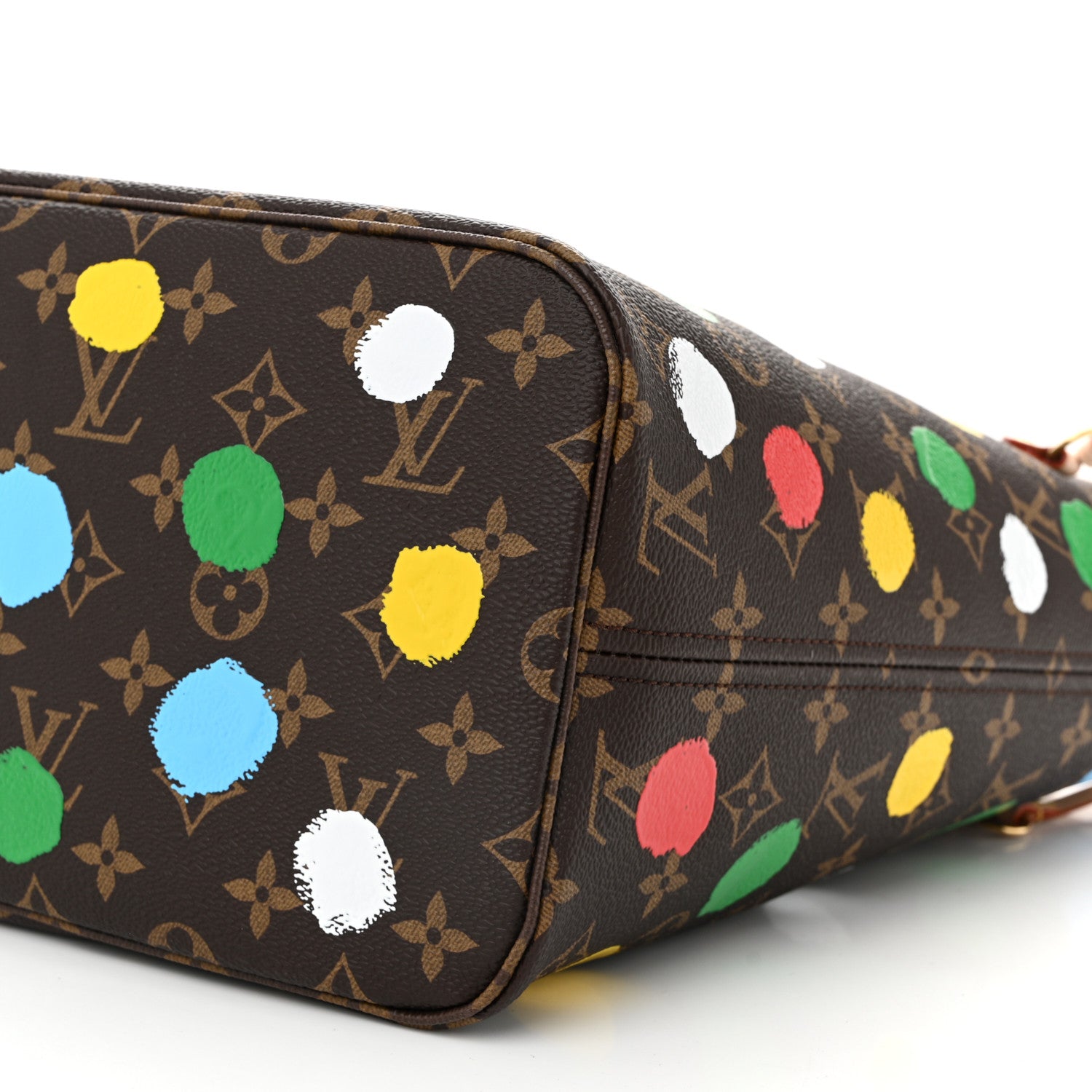 Louis Vuitton LV X YK Monogram Dots Neverfull MM 10 of 10
