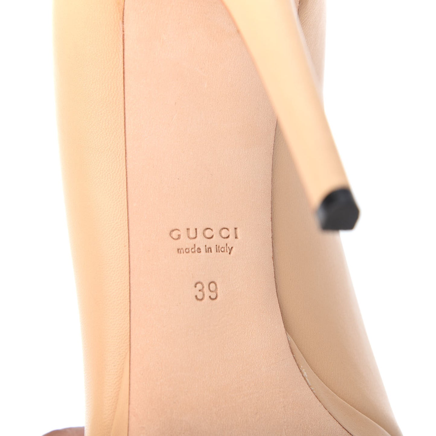 Malaga Kid Horsebit Peep Toe Pumps 39 Beige