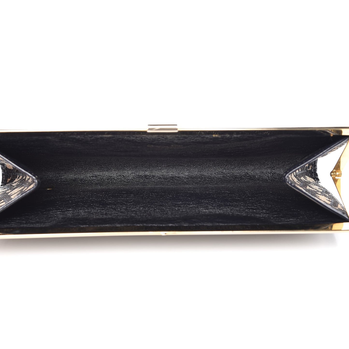 Monogram Clutch Navy Blue