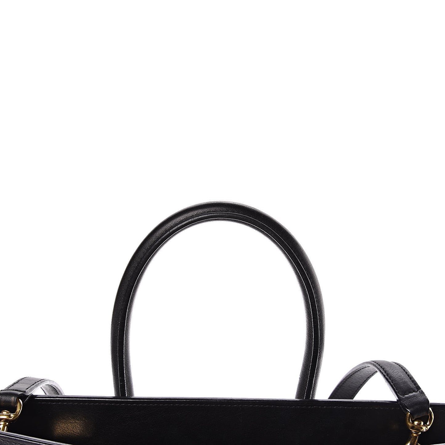 Calfskin Small Sac De Jour Black