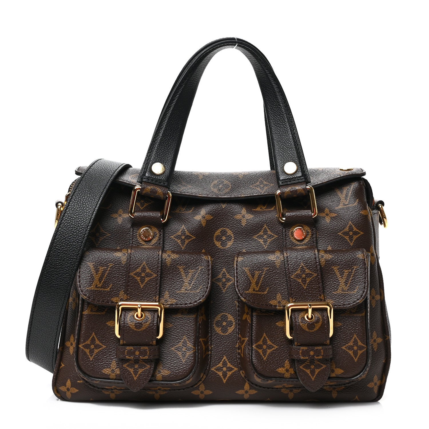 Louis Vuitton Monogram Manhattan NM Black 1 of 9