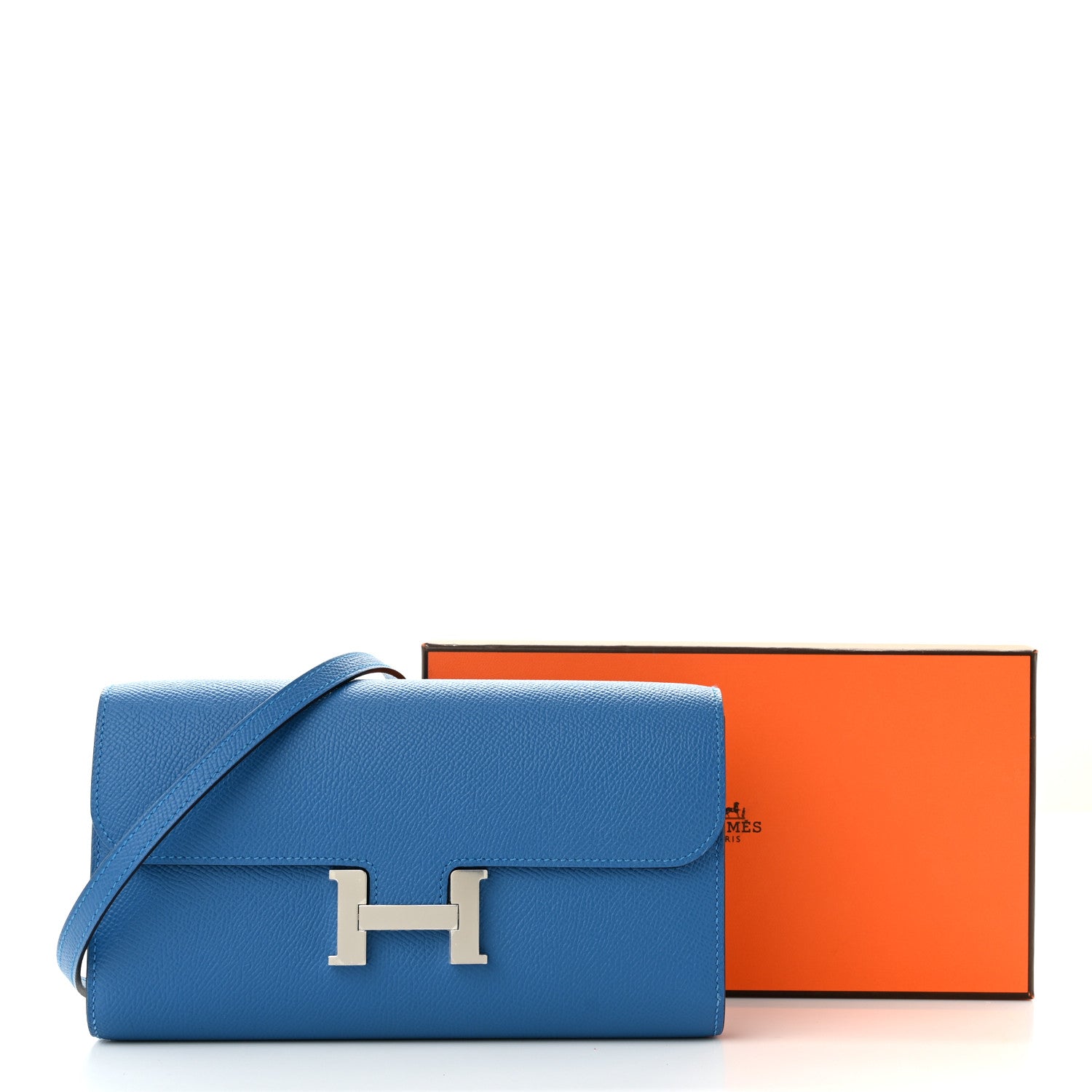 Hermes Epsom Constance Long To Go Wallet Mykonos 10 of 10