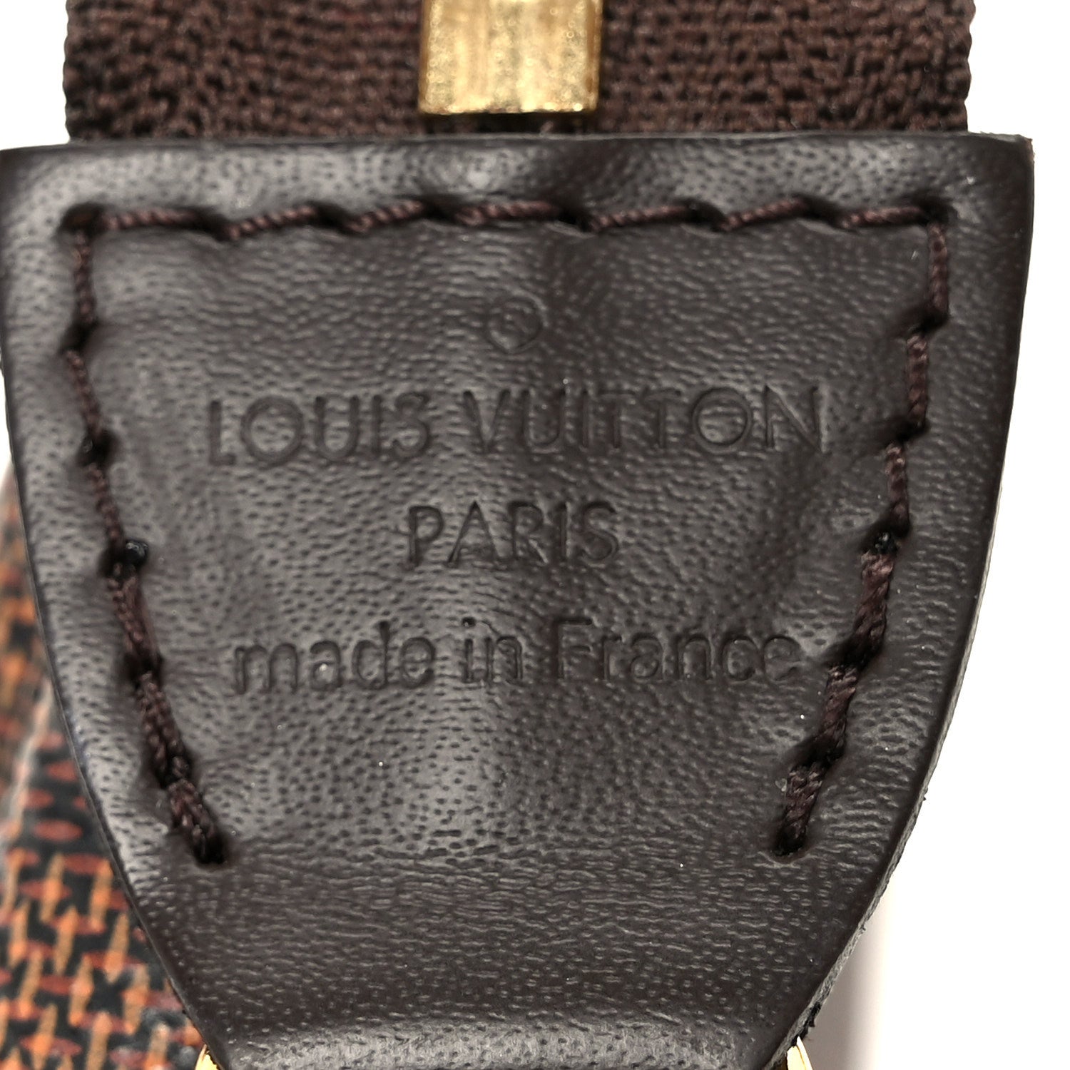 Louis Vuitton Damier Ebene Mini Pochette Accessories 6 of 9