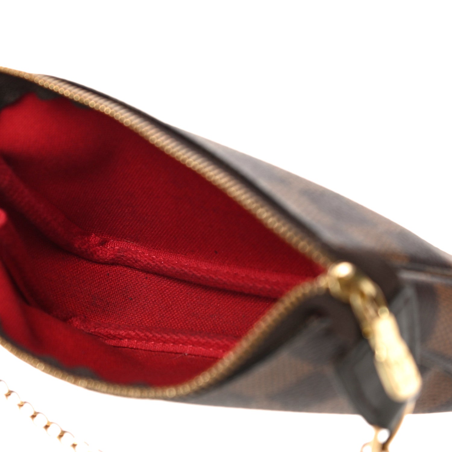 Louis Vuitton Damier Ebene Mini Pochette Accessories 5 of 11