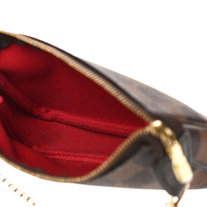 Louis Vuitton Damier Ebene Mini Pochette Accessories 5 of 11