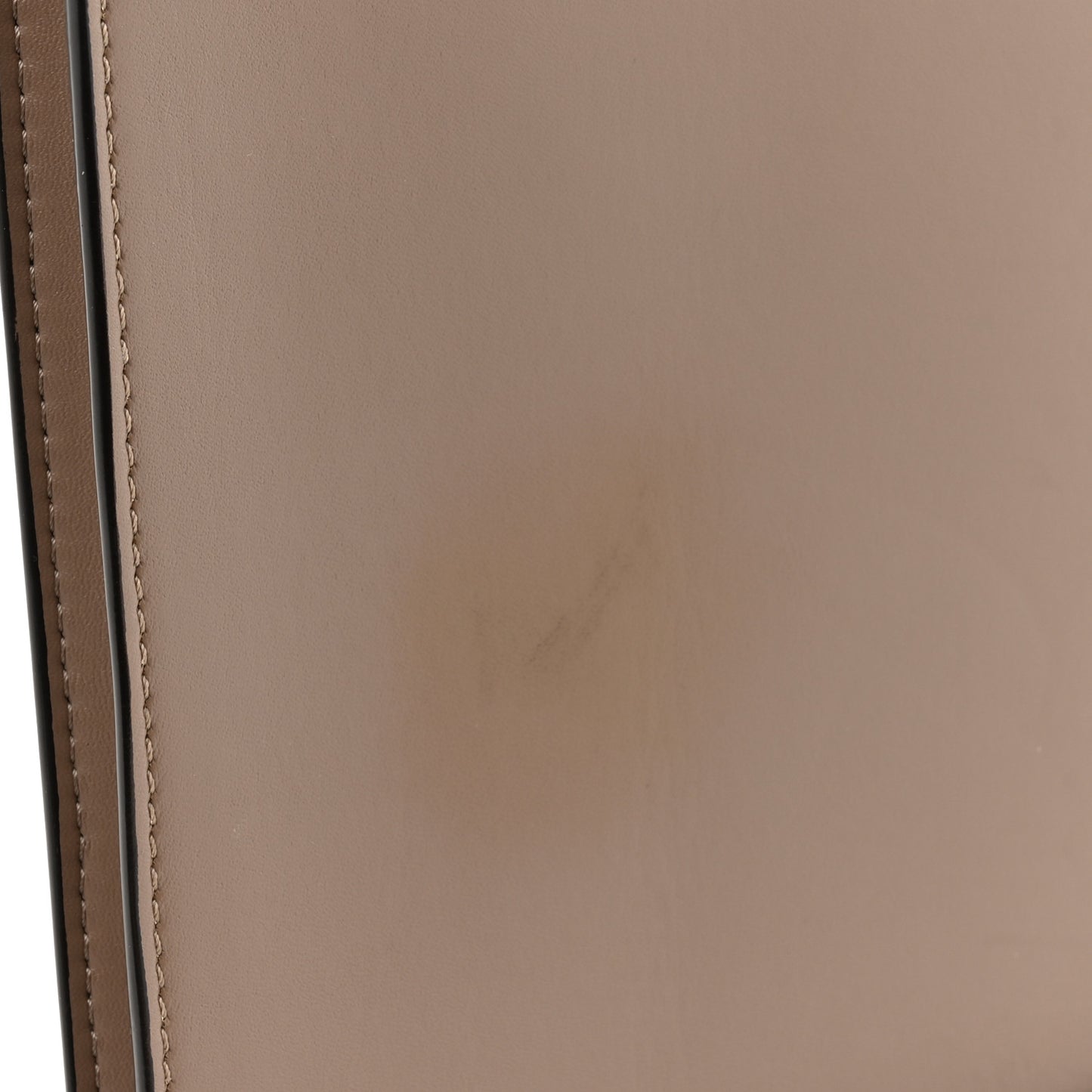 Alter Nappa Perforated Logo Pouch Beige