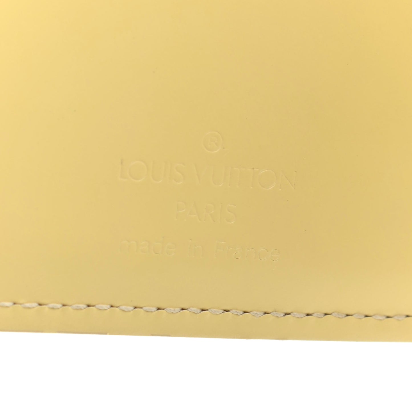 Epi Porte-Monnaie Elastique Wallet Vanilla