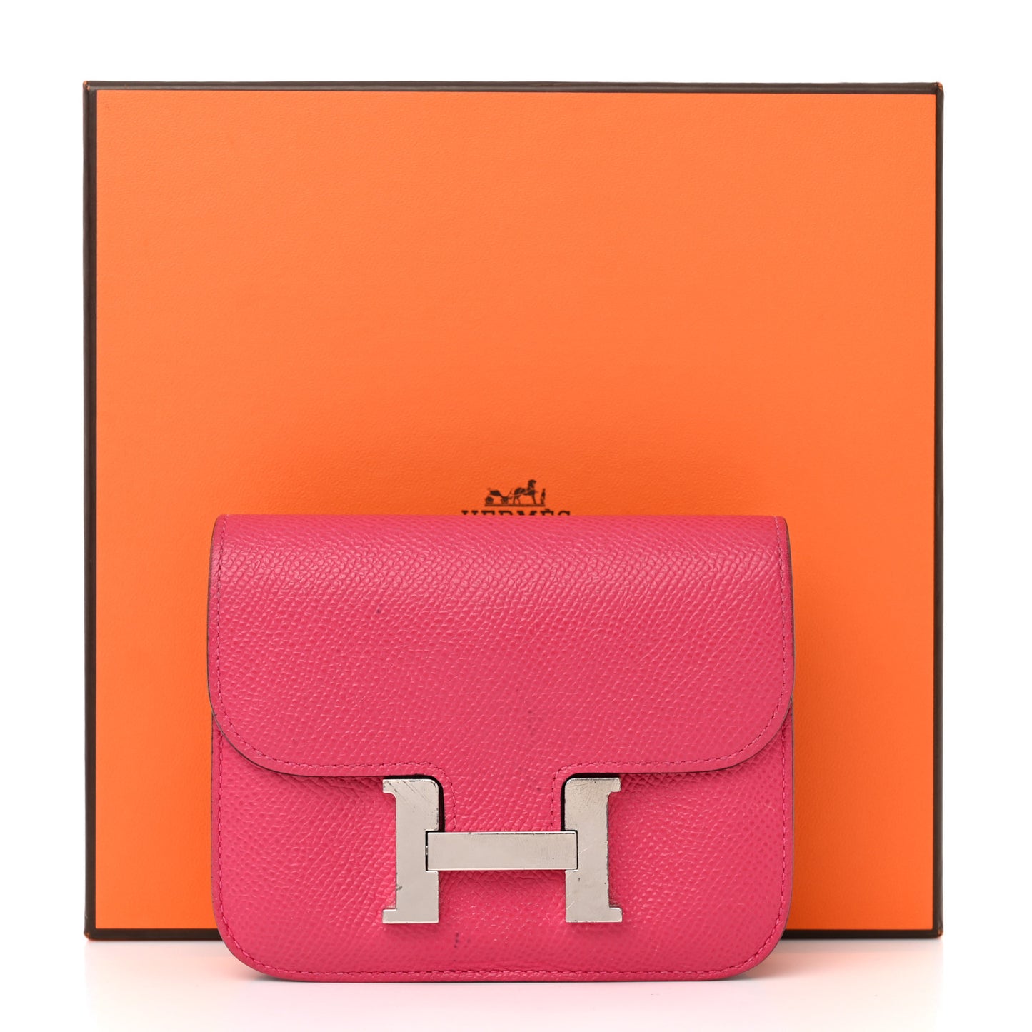 Epsom Constance Slim Wallet Rose Mexico