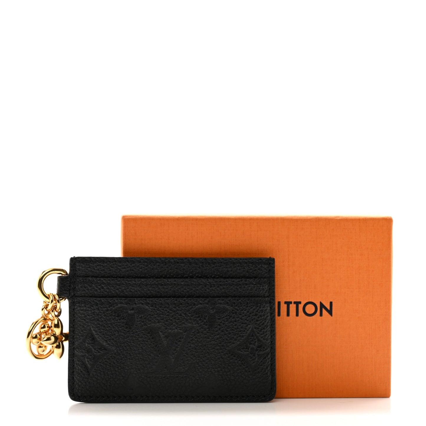 Empreinte Monogram LV Charms Card Holder Black