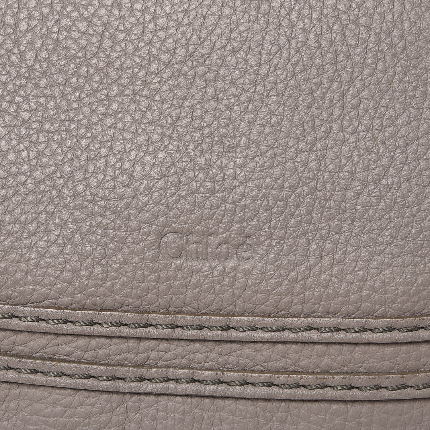 Chloe Calfskin Medium Marcie Satchel Cashmere Grey 9 of 13