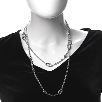 Hermes Sterling Silver Farandole Necklace 120 2 of 5