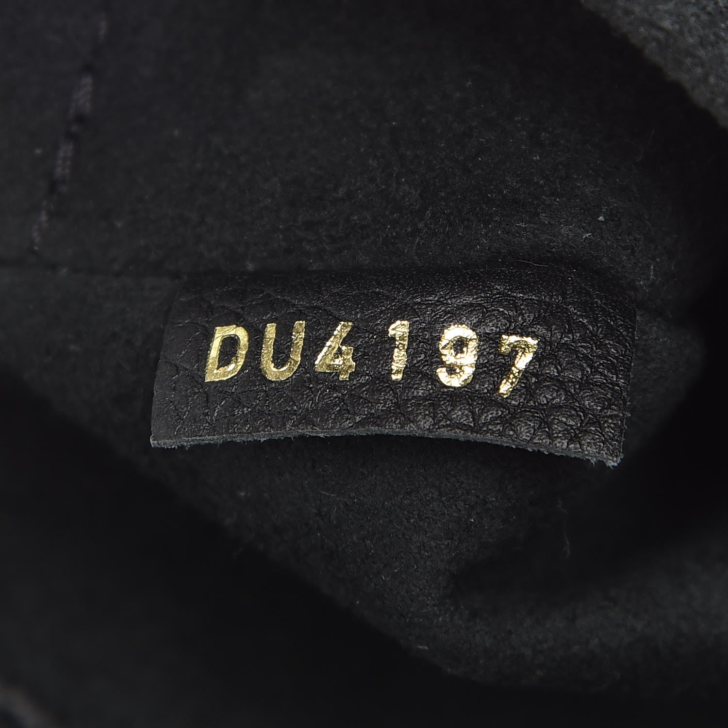Louis Vuitton Calfskin Lockme Mini Backpack Black 9 of 9