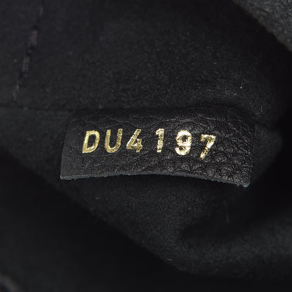 Louis Vuitton Calfskin Lockme Mini Backpack Black 9 of 9