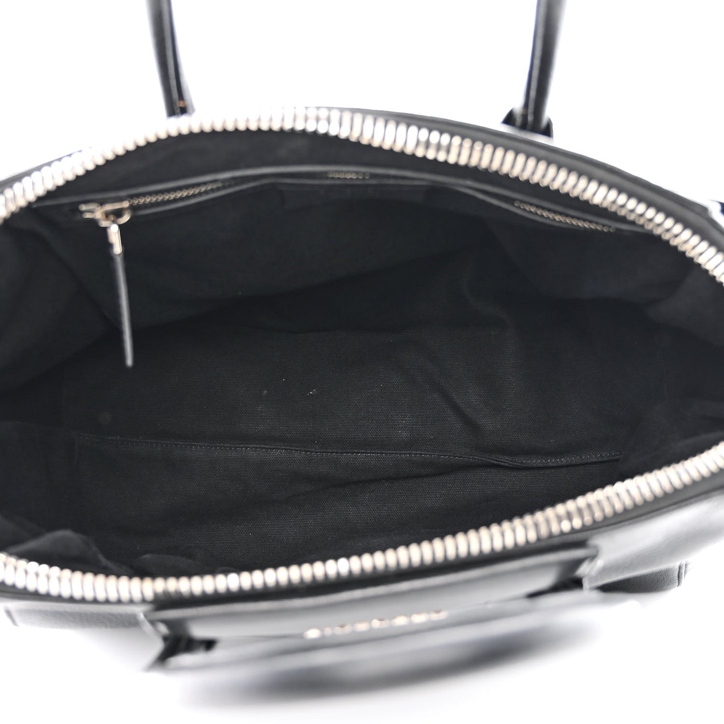 Sugar Goatskin Medium Antigona Black