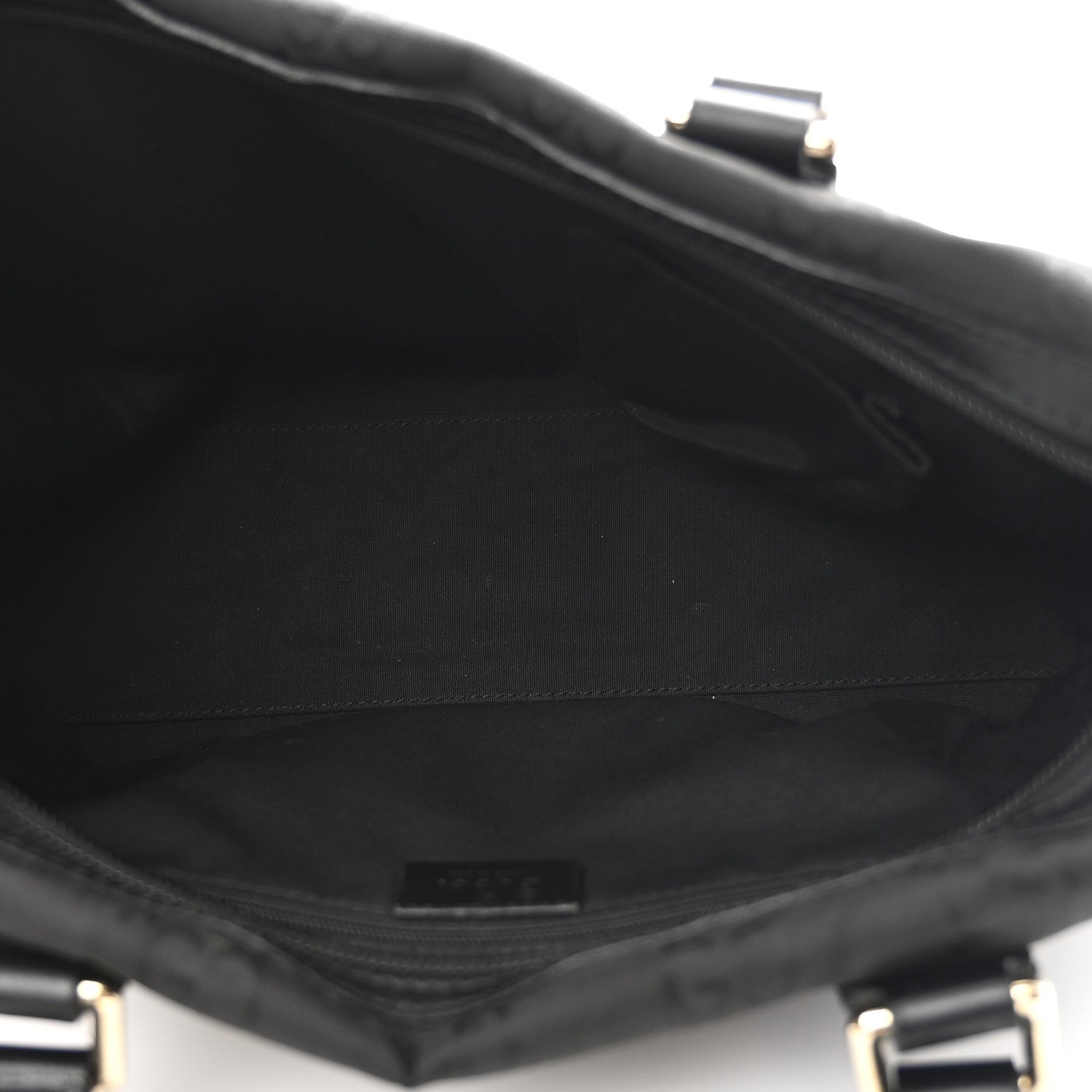 Gucci Nylon Monogram Small Boston Black 5 of 12
