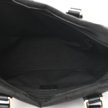 Gucci Nylon Monogram Small Boston Black 5 of 12