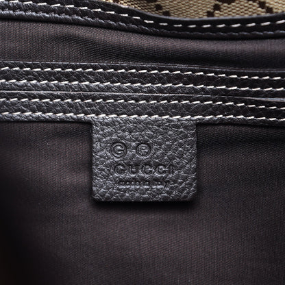Gucci Crystal Monogram Dollar Calfskin Medium Joy Shoulder Bag Beige Ebony Testa Di Moro 6 of 7
