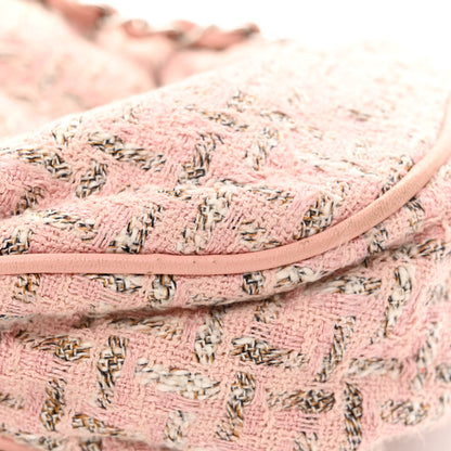Chanel Tweed Boucle Knitting Bag Pink 13 of 16