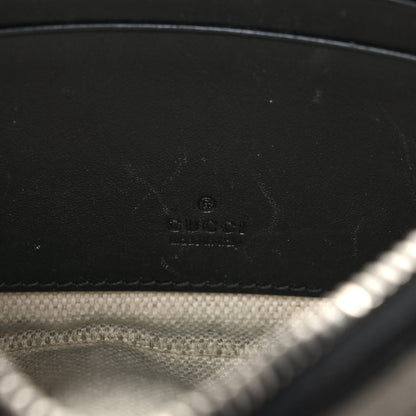 Gucci GG Supreme Monogram Kingsnake Zip Pouch Black 6 of 7