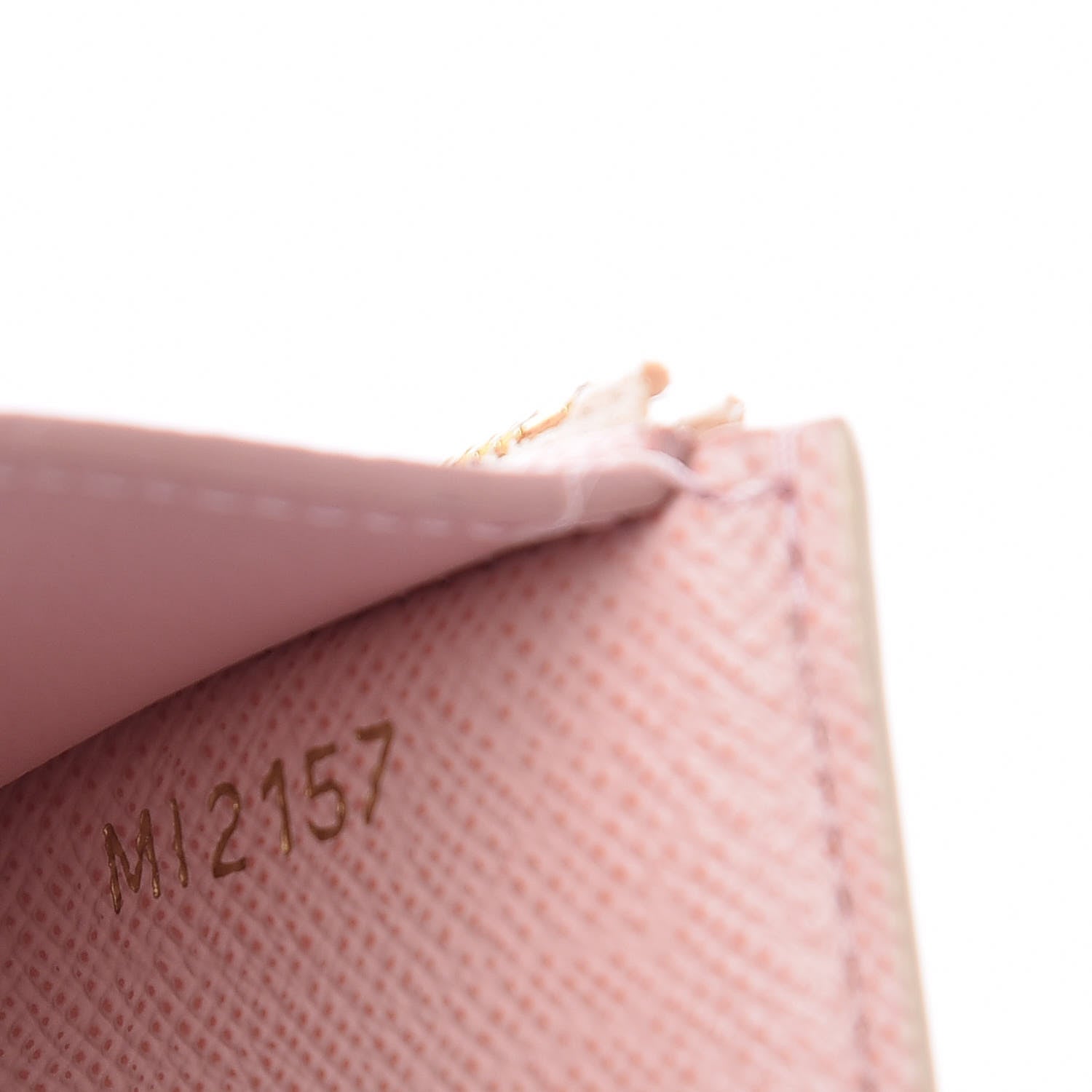 Louis Vuitton Damier Azur Victorine Wallet Rose Ballerine 7 of 9