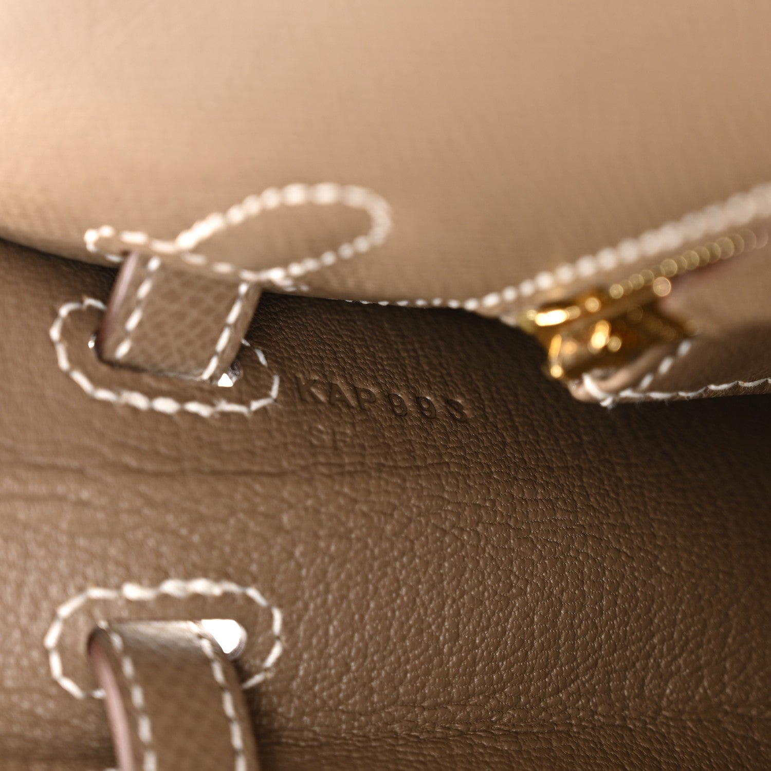 Hermes Epsom Kelly Sellier 25 Etoupe 7 of 11